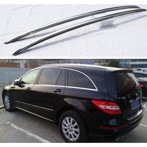 Aluminum Alloy Screw installation Top Roof Rack Rail Luggage For Mercedes Benz R-Class W251 R300 R320 R350 R400 R500 2007-2020