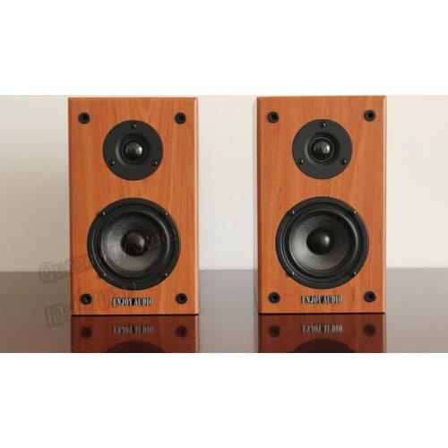 YH No.4 4 inches HIFI desktop speaker/loudspeaker top silk tweeter + DUOZI YD116 midrange and bass DIY