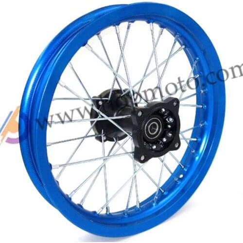 Rear 14inch Aluminum Alloy Disc Plate Wheel Rims 1.85x14"inch for dirt bike pit bike KTM CRF Kayo BSE Apollo