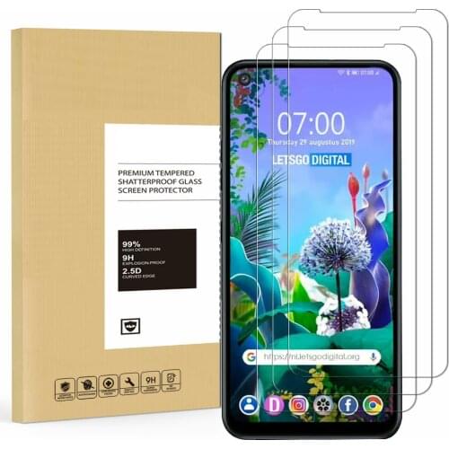 High Definition Tempered Glass For LG Velvet W30 W10 Q70 Q61 Q51 Q60 Q8 Q7 Q6 G8 G7 G6 K41s K51s K51 K61 Screen Protector