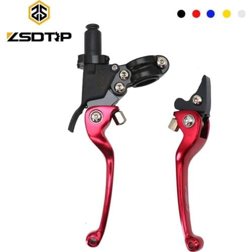 ZSDTRP L130mm 1 Pair CNC ASV Motorcycle Brake Handle Motorcycle Clutch Brake Lever Handle Universal For Most Motorbike