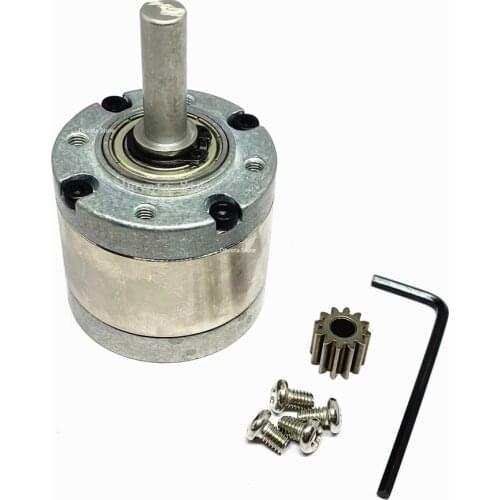 43MM diameter For 775/795/895/4260 DC BLDC Motor Planetary reduction gearbox FOR 5MM shaft diameter