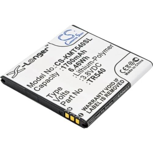 Cameron Sino 1700mAh battery for KAZAM Trooper 540 TR540 TR540-HSHCJ0002088 Mobile, SmartPhone Battery