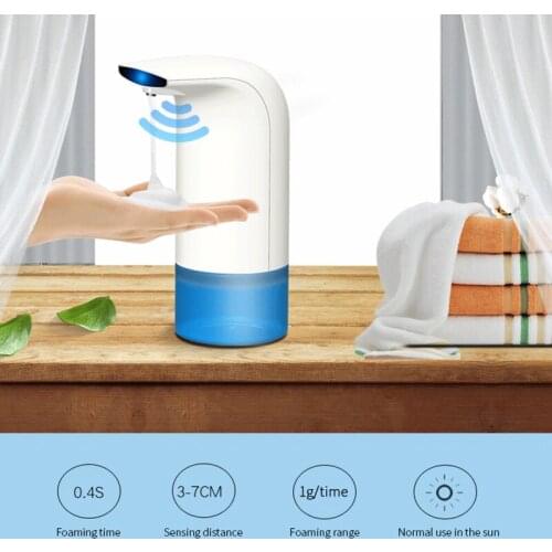 Auto Soap induction foam dispenser USB Charging Infrared Induction Sensor Hand Washer Intelligent Touchless Sensor Smart Home