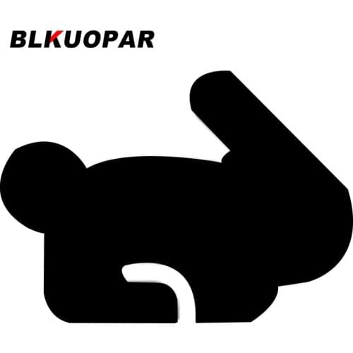BLKUOPAR for Rabbit Car Stickers Sunscreen Creative Decals Occlusion Scratch Motorcycle Luggage Decor Car Styling