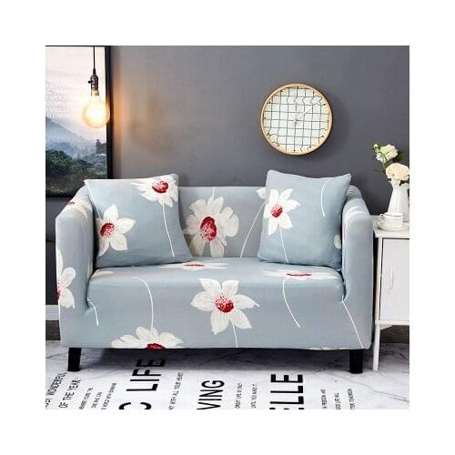 Floral Sofa Cover Elastic Sofa Cover for Living Room Modern Sectional Corner Sofa Slipcover Armchair Couch Cover 1/2/3/4-seater