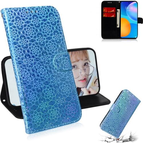 PU Leather Case for Huawei P Smart 2021 Y7A Case Flip Wallet Cover Card Holder For Huawei P Smart 2020 Y8P Y5P Y6P 2020