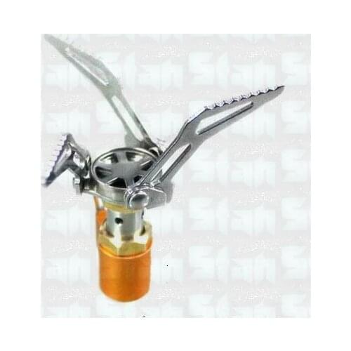 Gas Stove Burner lightest 45g Titanium alloy Power 2600W packing as a lipstick for outdoor camping