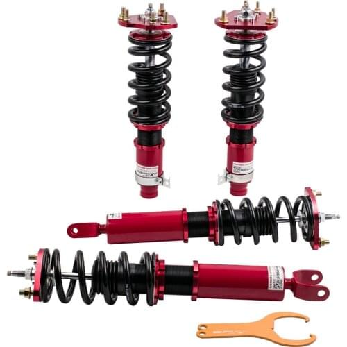 Coilovers kit for Honda Prelude 1992-2001 24 Ways adjustable damper Shock Absorbert Strut Coilovers Spring