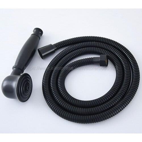 Oil Rubbed Bronze Telephone Style Bathroom Shower Head Water Saving Hand Held Shower Head Spray &1.5m Hose Shower Set zhh071