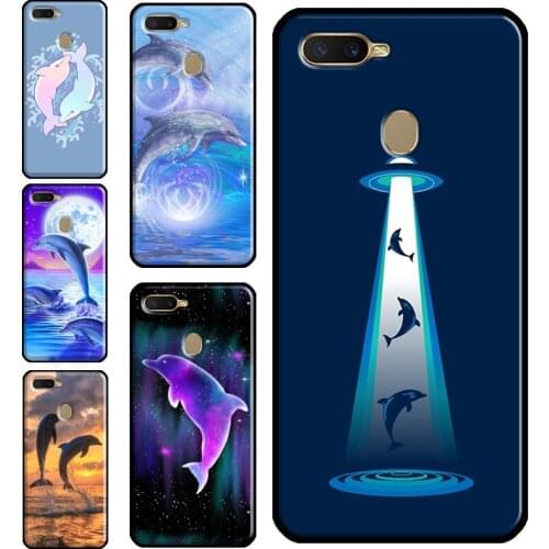 Ocean Dolphin Phone Case For OPPO A5S A3S A1K A15 A52 A72 A83 F5 F7 A5 A9 A31 A53 2020 Reno 2 Z 4 Pro