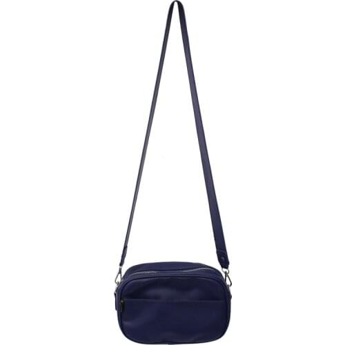 2021 New Pu Leather Mens Bag Fashion Solid Color Shoulder Bags Simple Casual Crossbody Bags