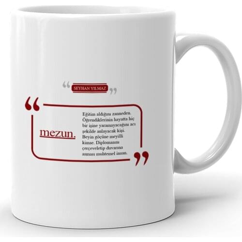 Personalized Graduated White Mug Cup-1-2
