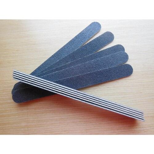 50 pcs/100 pcs/200 pcs black wood nail file 80/80 coarse nail file wood emery board manicure tool free shipping