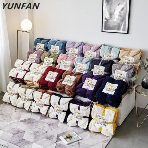 Pink princess Large Warm Thick Sherpa Throw Blanket Coverlet Reversible Fuzzy Microfiber sofa for Bed Couch Luxurious Blankets