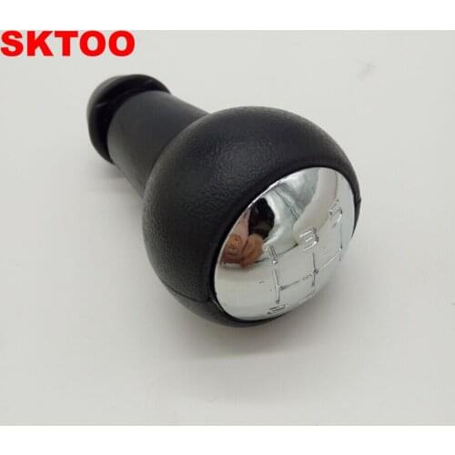 SKTOO Gear head handball gear shift knob case for Peugeot 307 206 Citroen C2 C3 Elysee Sega for Citroen Peugeot car styling