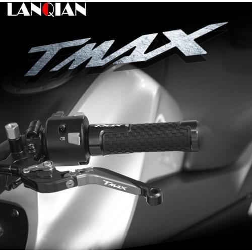 Motorcycle Brake Clutch Levers & Handlebar Grips For Yamaha TMAX 500 530 2008-2018 TMAX560 2019-2020 TMAX530 SX DX 2017-2018