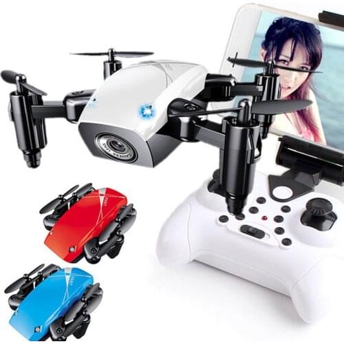 S9 2.4G Mini Drone With HD Camera S9 Headless Mode RC Quadcopter Altitude Helicopter H/L Speed Switch Micro Pocket Drone