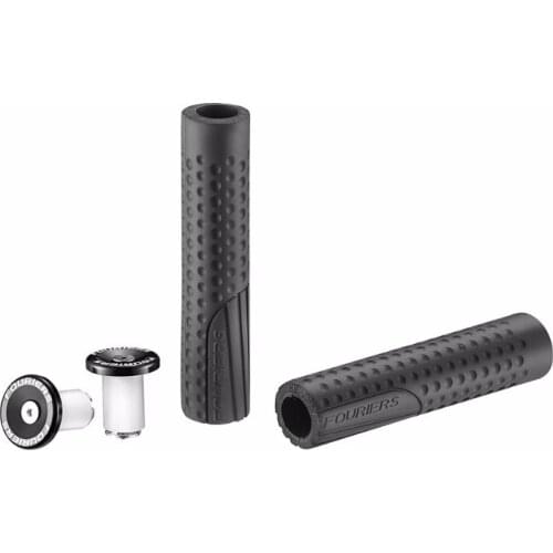 FOURIERS Silicone Rubber foam mountain bike bicycle handlebar Grip & Bar tape new arrival 7 colors