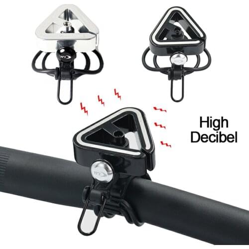 Bicycle Bell Horn Sound Alarm Road Mountain Bike Bell Ring Handlebar Size 19.2-31.8mm Safety Cycling Siren Bicycle Accessories