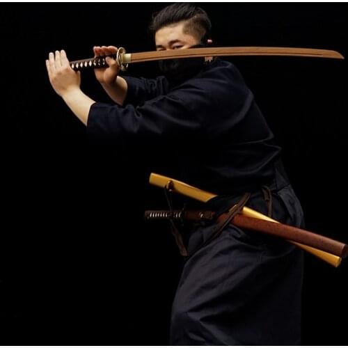 103cm Collection Level Iaido Rosewood Wooden Sword Weapon Props Japanese Yamashiro Ninja Attack Weapon Skill In Using A Sword