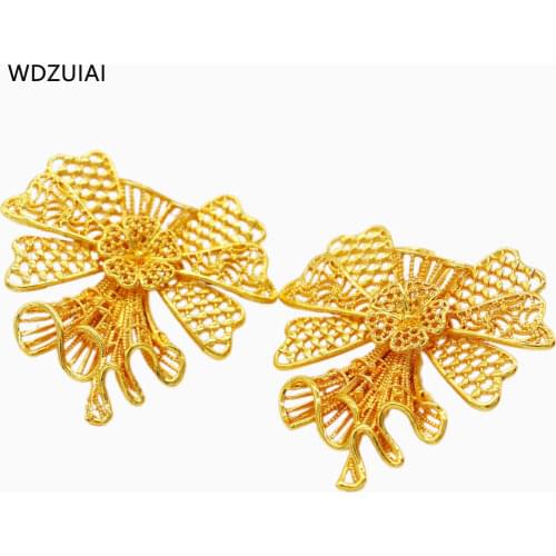WDZUIAI Women's Gold Earrings