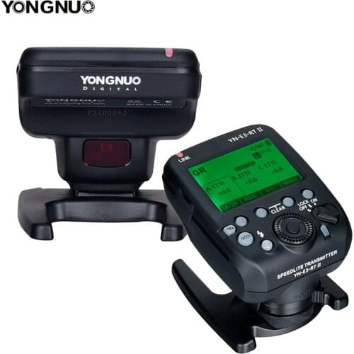 YONGNUO YN-E3-RT II 2.4G TTL HSS Flash Trigger Speedlite Transmitter for Camera Canon ST-E3-RT 600EX-RT YN968EX-RT YN600EX-RTII