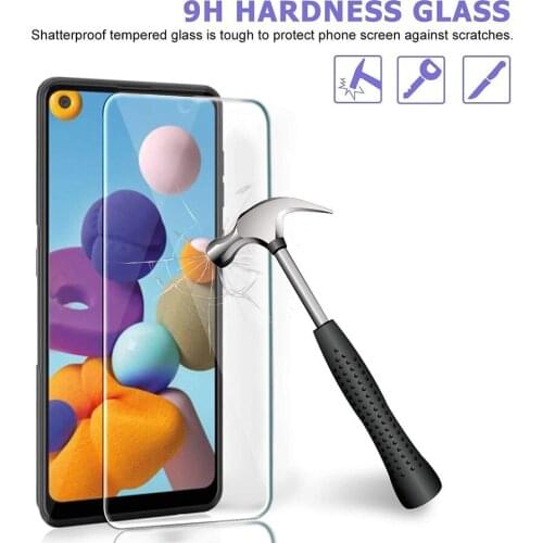 9H Tempered Glass for Samsung A50 A40 A30 A20e A10 A20 Screen Protector for Samsung Galaxy A51 A71 A70 A21S M51 M31 M21 A31 A11