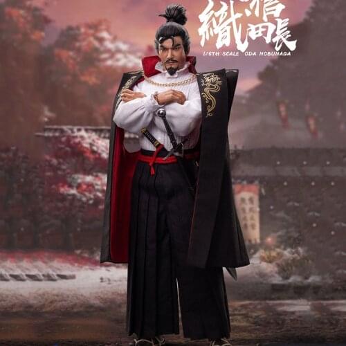 TG-8002 1/6 Scale Collectible Japanese Samurai ODA NOBUNAGA Solider Action Figure Model for Fans Holiday Gifts