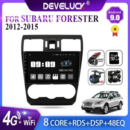 2 Din Android 10 Car Radio Multimedia Video Player For Subaru Forester XV WRX 2012-2015 Navigation GPS 2din Stereo IPS Screen