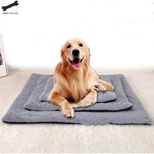 Large Mat For Dog Hot Dog Bed Machine Washable Dual Use Carpet Trunk Pet Mat Heat Kennel Warm Pet Products