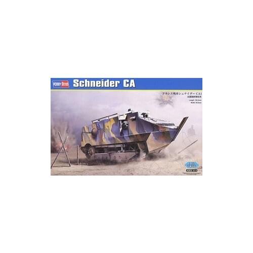 Hobby Boss 1/35 scale tank models 83861 France Schneider tank CA pre-type