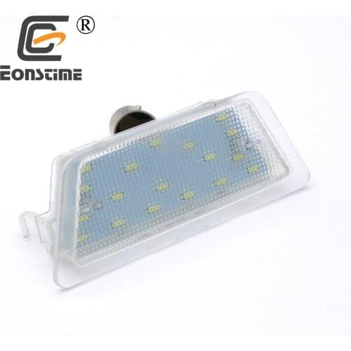 Eonstime 1pcs 12V Car Free Error 18LED License Plate Light for For Opel Astra G 1998-2004 Hatch Saloon