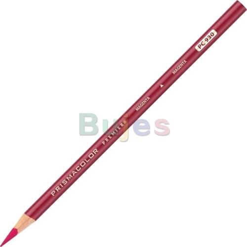 Prismacolor Premier Colored Pencil Open Stock-Magenta,pc930 Single Red Color Pencils, Lapiz Rich Color Pigments Oil Base 4pcs