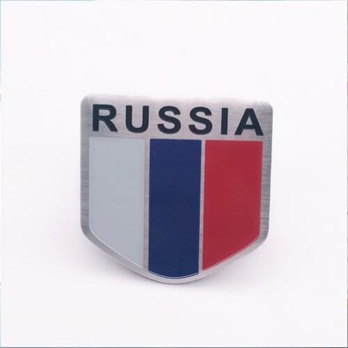 Russian Federation National Flag Russia Emblem Car Stickers