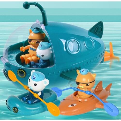 Octonauts TV Toys Submarine Boat Ship GUP-A B E With Shellington Kwazii Barnacles Figures Kids Children Best Gift