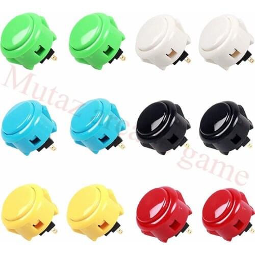 12PCS Original sanwa Rocker sanwa 30mm button push button switch OBSF-30 original sanwa button