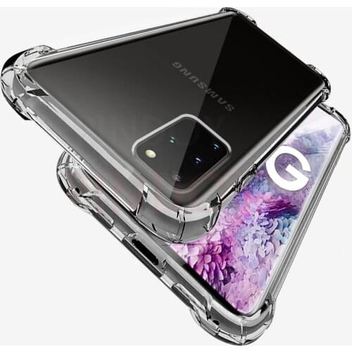 Shockproof Case For Samsung Galaxy S20 S10 Plus S20 Ultre S8 S9 Plus S10E Phone Case For Samsung Note 10 9 8 Silicone Back Cover