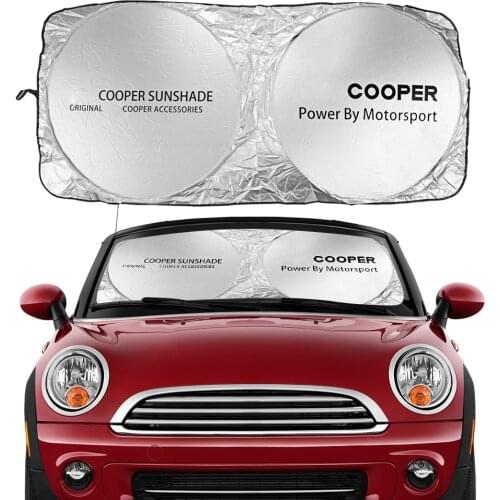 Car Windshield Windowshield Sunshades Retractable Covers Sun Shade for Mini Cooper R55 R56 F54 F56 R59 F57 R60 R61 Accessories