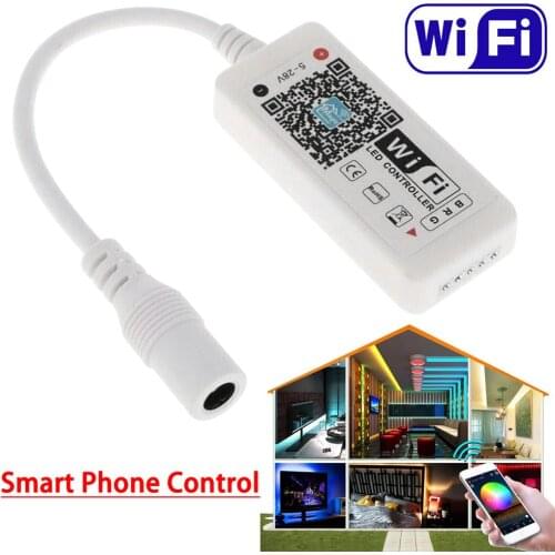 DC5-28V RGB Led Wifi Controller RGBW RGBWW Bluetooth WiFi LED controller led strip Magic Home