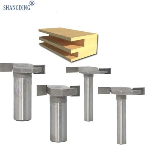 T Knife Slot Knife Slotting Cutter Head Carpentry Milling Cutter Tungsten Steel Alloy Cutter Head Carpentry Slotting Knife