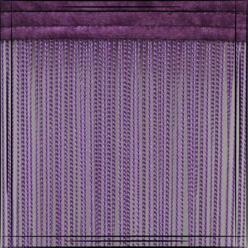 Gülpınar Curtain Lilac Fine Chain Rope Curtain