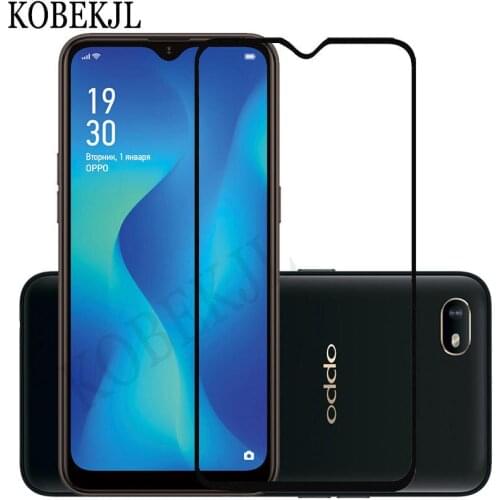 For OPPO A1K Glass OPPO A1K Tempered Glass OPPO A1K CPH1923 Screen Protector OPPO A1K A 1K OPPOA1K Full Cover Glass Flim 6.1" 9H