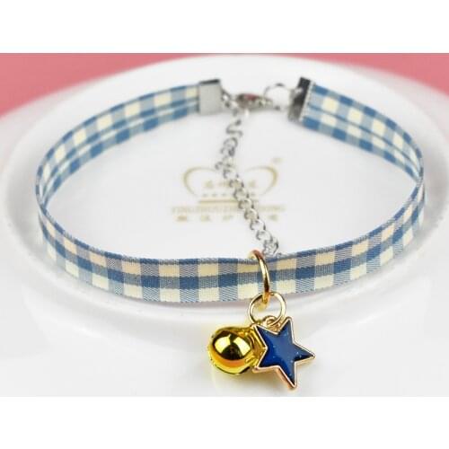 1 Pc New Product Pet Collar Japanese Creative Fruit Cute Pet Personalized Cat Bell Collar Cat Necklace With Bell Pet Accessories