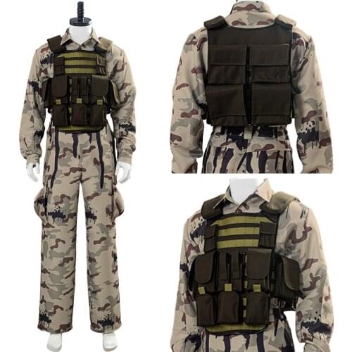 Death Cosplay Stranding Cliff Costume Uniform Game Suit Halloween Carnival Costume Men Women Outfit