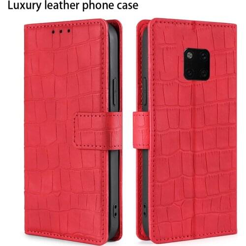 Leather case For Huawei Mate 20 Pro 6.39 Flip Cover Coque Card Slots Magnetic Wallet Cards Stand Mate 20 Pro Retro