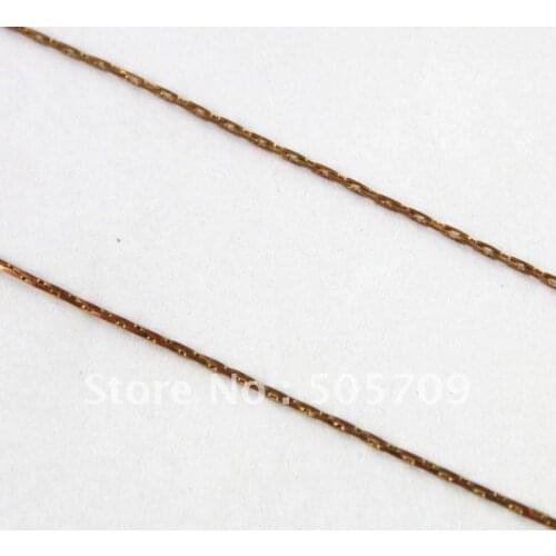20 Meters Brass Chain 1x1mm #20578