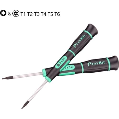 Brand T1 T2 T3 T4 T5 T6 torx screwdriver set (T5-T6 Security torx) proskit screwdrivers tools