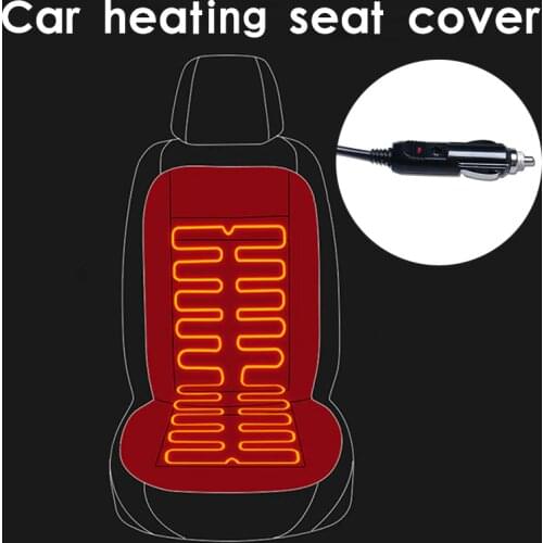 12V Heated car seat cover The cloak on the car seat Seat heating Universal Automobile cover car seat protector Car seat heating