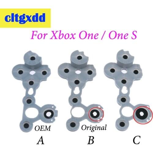 Cltgxdd 20PCS Original Controller Silicone rubber D Pad For xbox one Silicon Rubber Conductive Rubber Button For Xbox One S